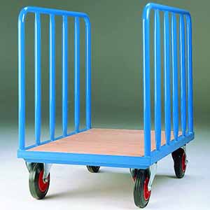 Long Goods Platform Truck 1200mm x 800mm with open ends Warehouse Platform Trolleys | Long Goods Trolleys | flat bed trolleys for warehouses 16/tc605tb.jpg