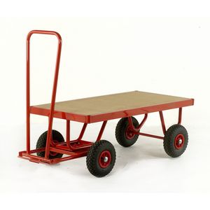 Platform Truck - MDF Deck 500kg Turntable Steering Turntable trolleys & hand pulled trolleys with steering handle 18/TR121P.jpg