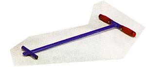 Blue epoxy pull handle attachment for dolly Dollies with wheels to move heavy loads direct form the factory 20/td804.jpg