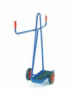 Sheet buggy. Rubber platform, solid tyres. Steel plate trolley and timber sheet handling trolleys timber yard equipment 28/tp40.jpg