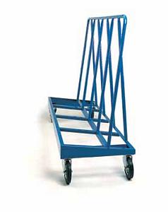 High frame plate truck, open deck - 500kg Steel plate trolley and timber sheet handling trolleys timber yard equipment 35/tp31.jpg