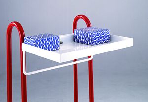 Hook on Tray unit for handled steps office library safety steps average working height 2m 2.2m. 37/S250.jpg