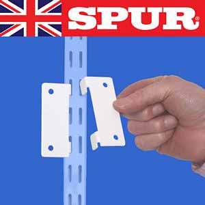 Genuine Spur Shelving Steel-Lok cabinet and board fixing kit pair Spur Shelving Premium Grade Wall Mounted Steel-Lok Shelving for home or office 45/CabineFixingFixed.jpg