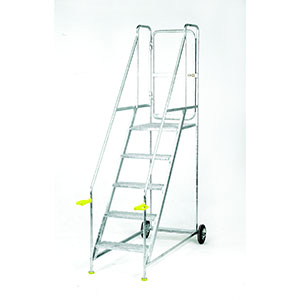 Tilt and go mobile steps, 3 treads (Galvanized) Mobile Shipping Container Platform and Lorry Loading Platforms with Steps 48/s713.jpg