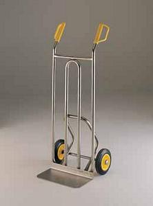 Stainless Steel 200kg Capacity Sack Truck Stainless steel trolleys | stainless steel trucks | food quality trolleys | hygenic trolleys | Clean room trolleys 54/st21ss.jpg